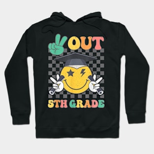 Peace Out 5Th Grade Graduation Last Day School Fifth Grade T-Shirt Hoodie